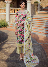 Elaf Chikankari Lawn Unstitched 3 Piece Suit - EL24CL ECT 1B